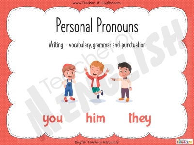 Personal Pronouns - KS2 Teaching Resources